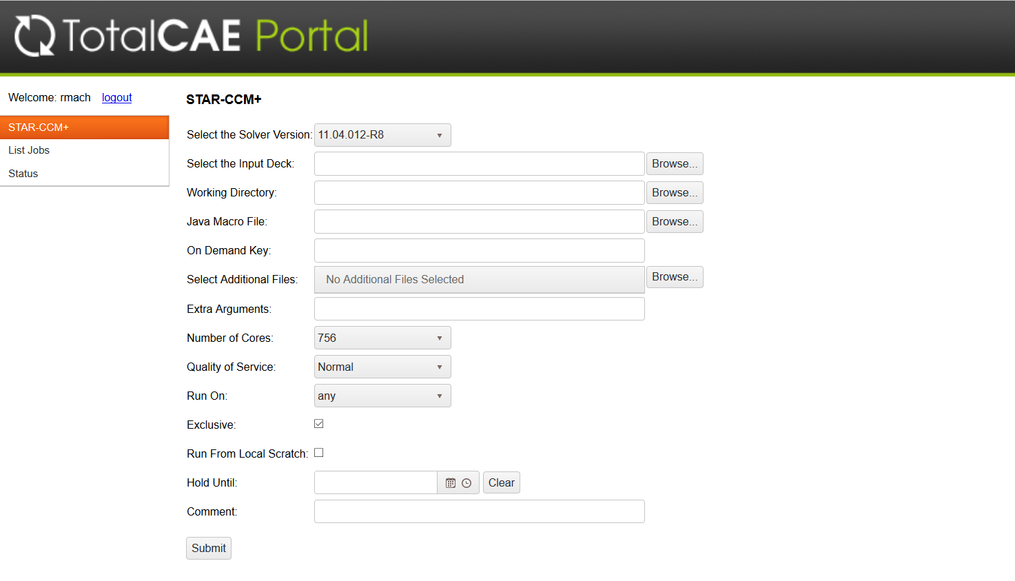 TotalCAE Portal