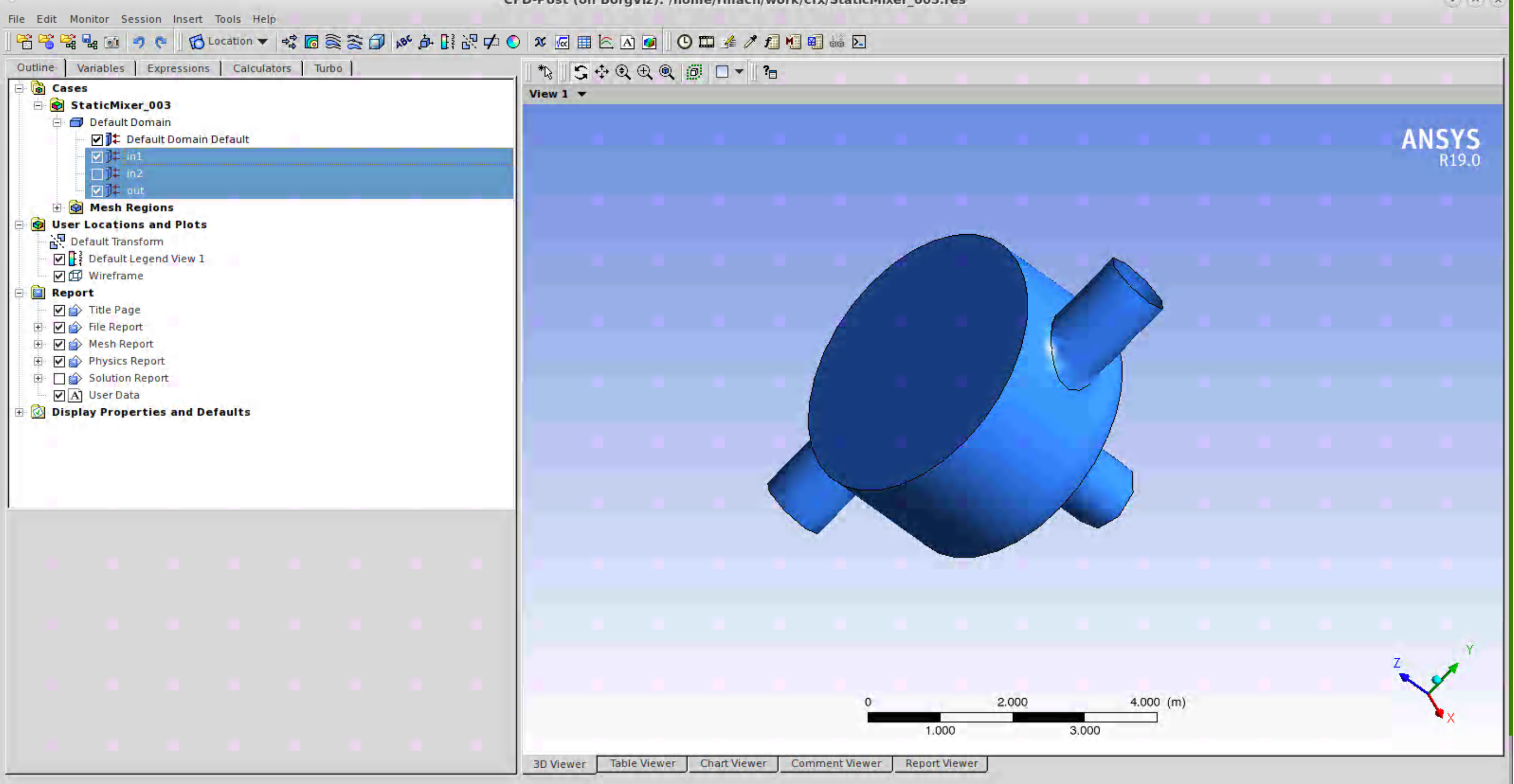 Post Process with ANSYS CFD-Post